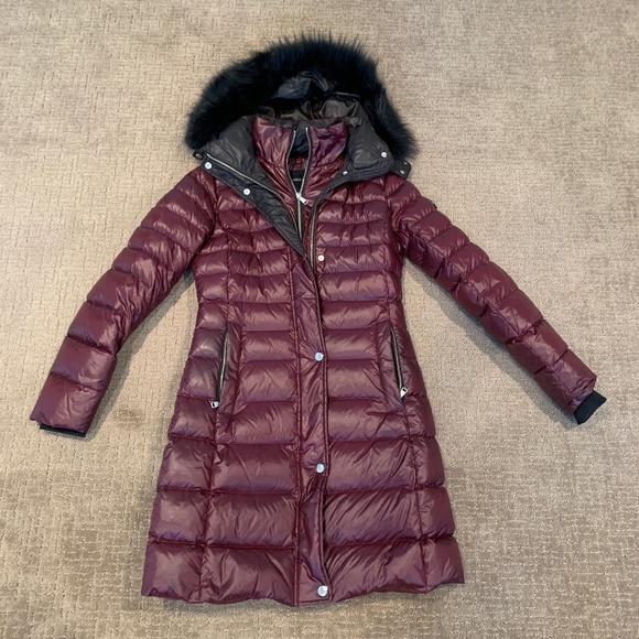 Andrew Marc Jackets & Blazers - Andrew Marc, Size Small, Puffy Jacket with Fur Trim